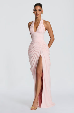 Vestido Longo Corset com Fenda Modern Mireya