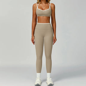 Conjunto Top Push Up e Legging Modern Jholie