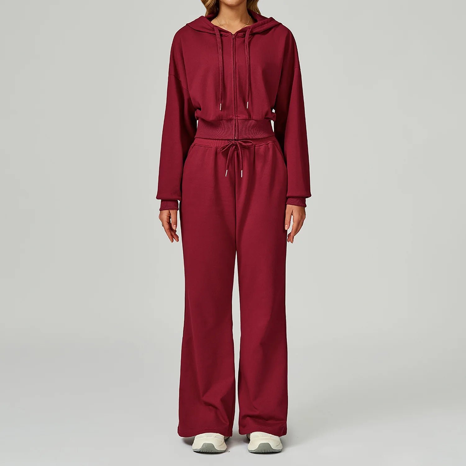 Conjunto Feminino Jaqueta e Calça Moletinho Confort Modern Mulier