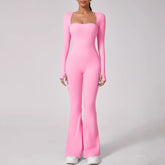 Macacão Casual Flare Manga Longa Modern Confort - FITNESS