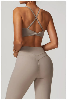 Top Esportivo Push Up sem Costura Modern Lyve