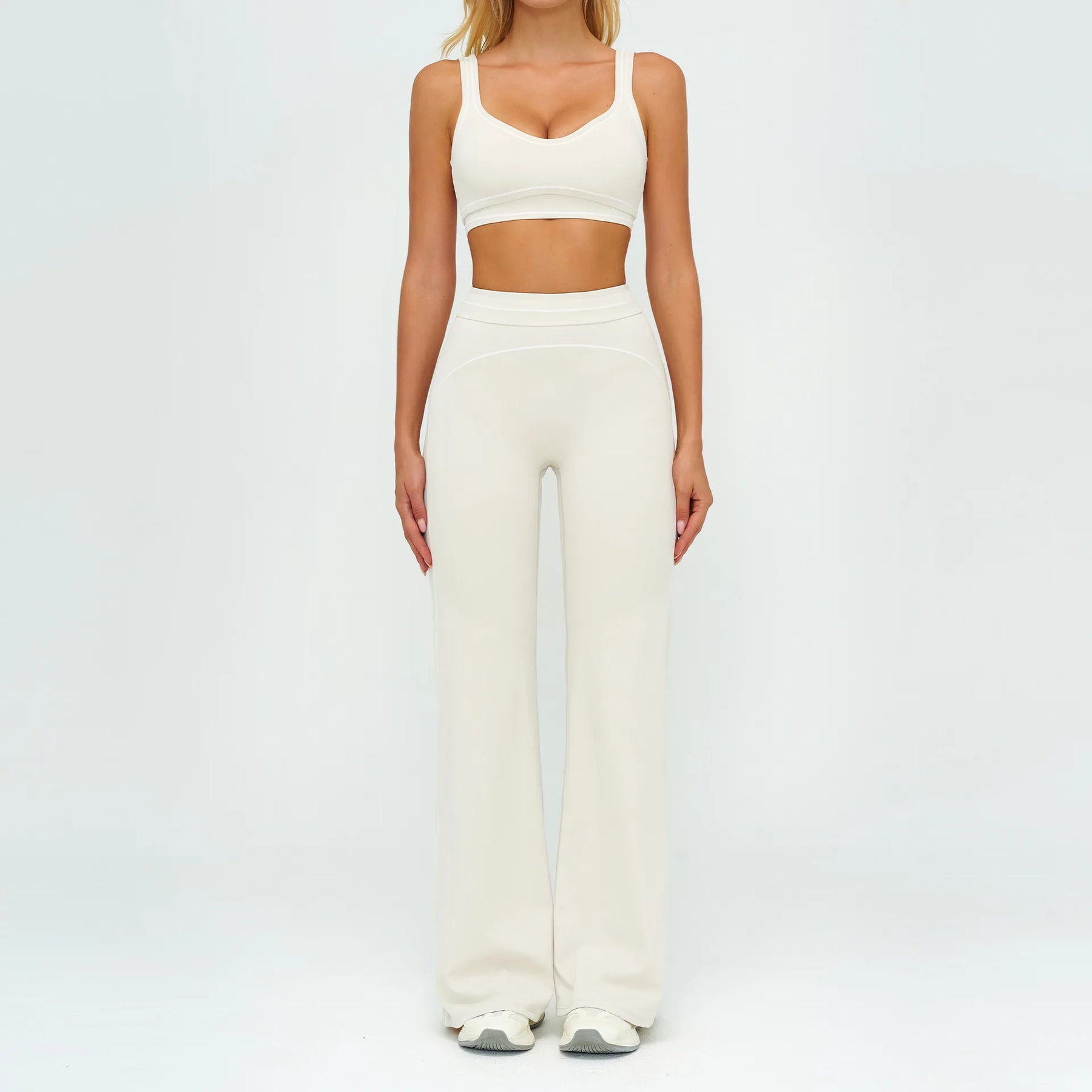 Top Push Up com Calça Flare Modeladora Modern Alô