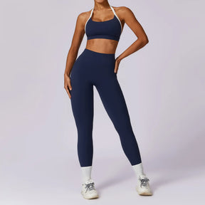 Conjunto Top Manga Longa com Legging Cós V Atrás Modern Shape