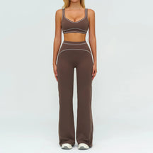 Top Push Up com Calça Flare Modeladora Modern Alô