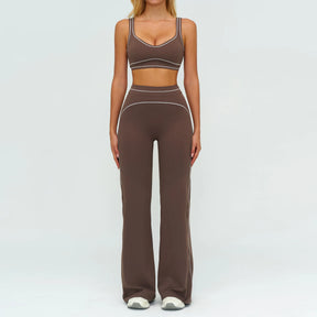 Top Push Up com Calça Flare Modeladora Modern Alô