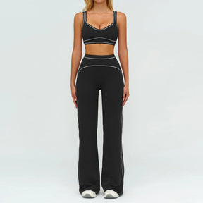 Top Push Up com Calça Flare Modeladora Modern Alô