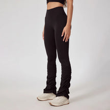 Top Cropped e Calça Flare Modeladora Efeito Push Up Modern Motion