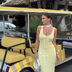 Vestido Longo Bordado Modern Malia