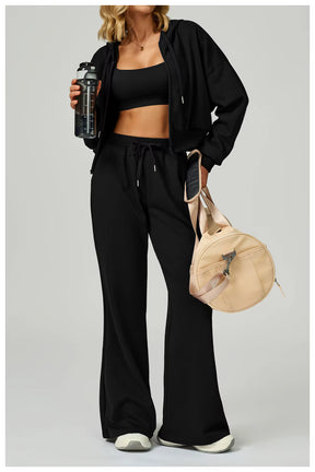 Conjunto Feminino Jaqueta e Calça Moletinho Confort Modern Mulier