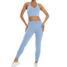 Conjunto Cropped Regata Push Up e Legging Modern Basic