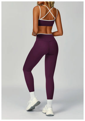 Conjunto Top Push Up e Legging Modern Jholie
