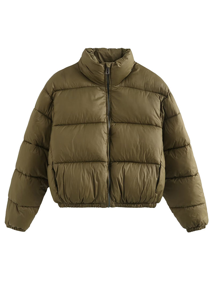 Jaqueta Feminina Puffer Acolchoada Modern Jaden