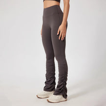 Top Cropped e Calça Flare Modeladora Efeito Push Up Modern Motion