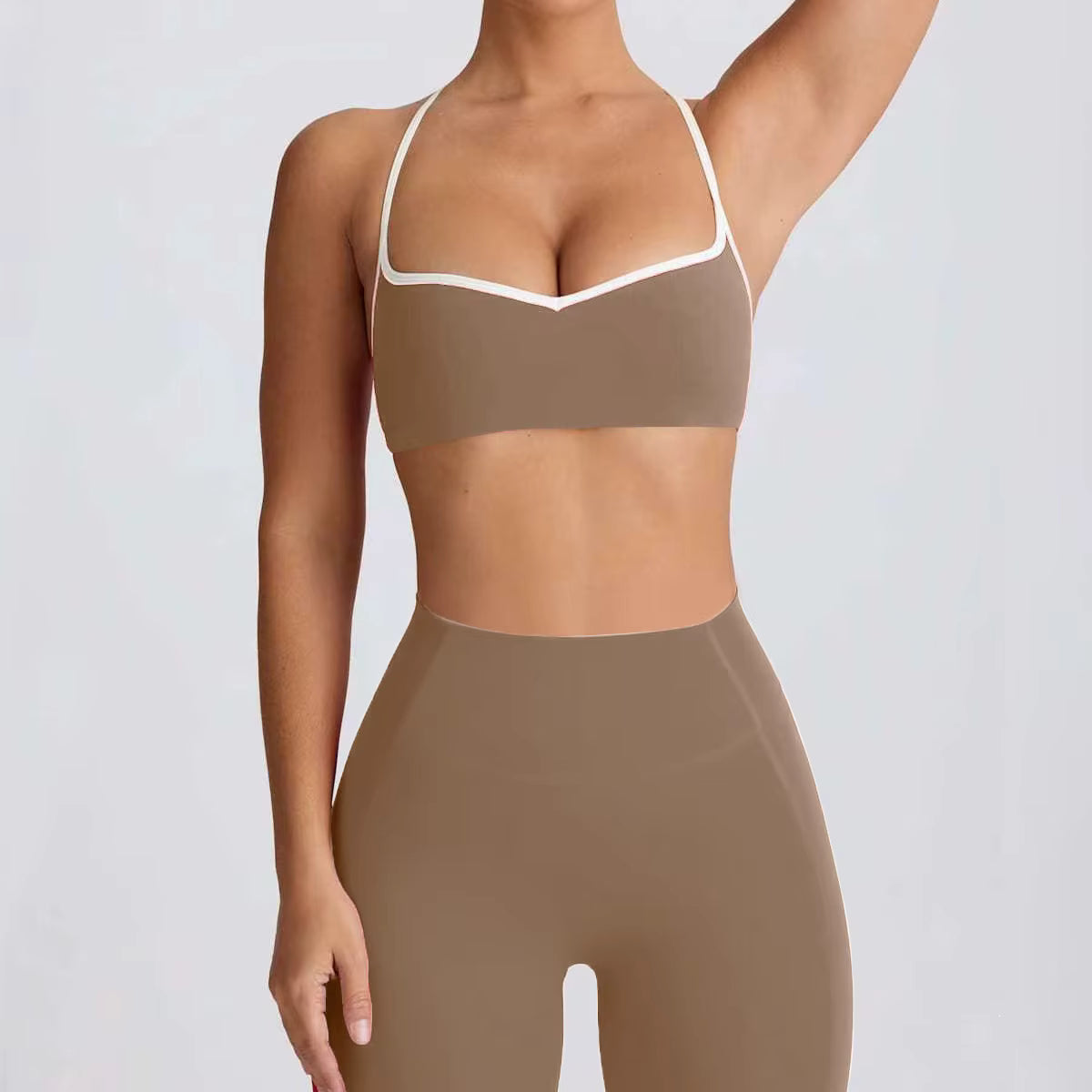 Conjunto Top Push Up e Legging Modeladora Modern Love