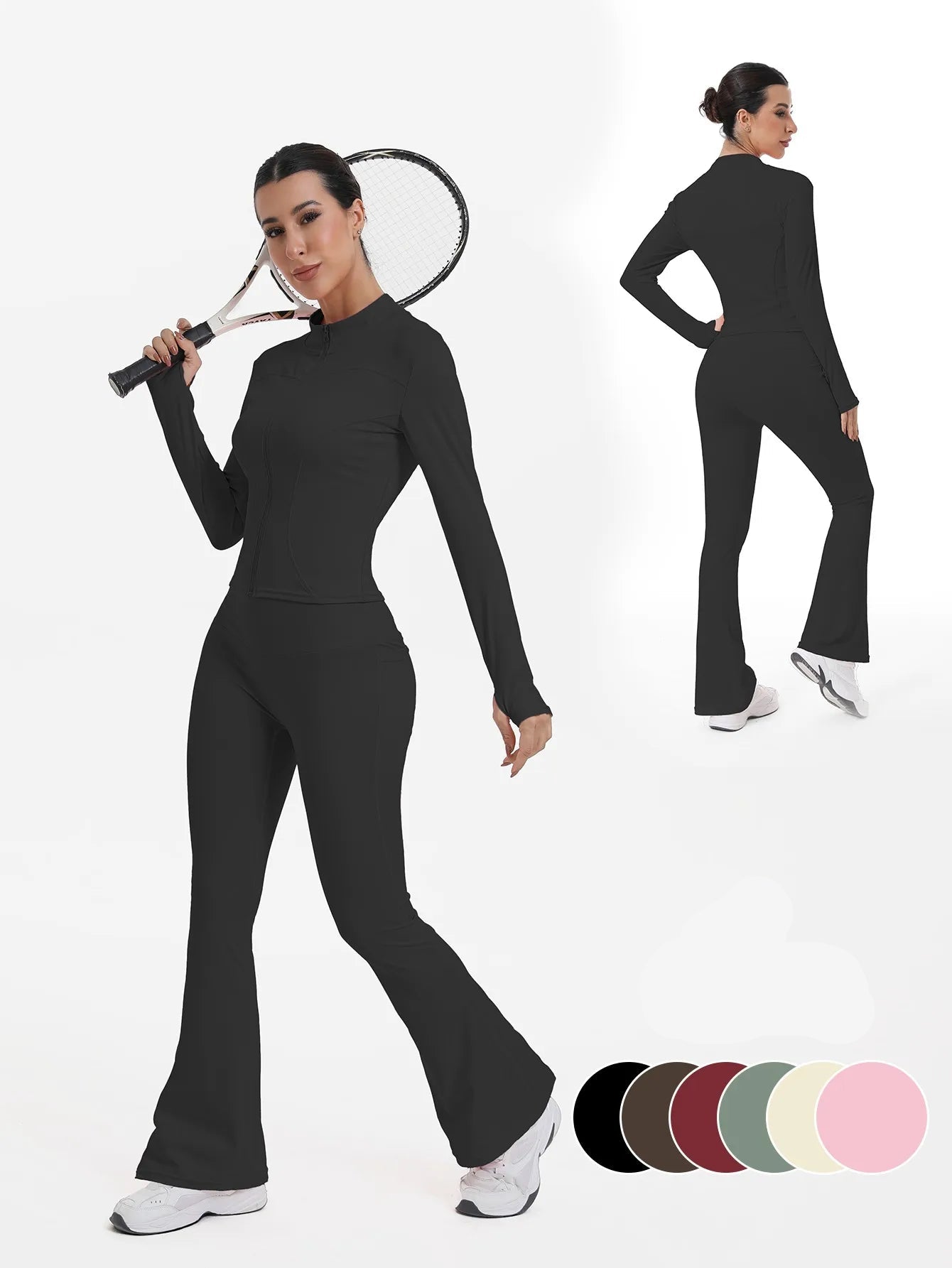 Conjunto Jaqueta e Calça Flare Modern Aysha