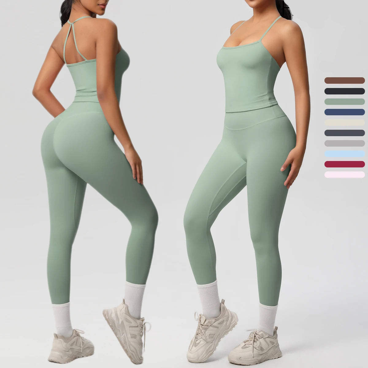 Conjunto Blusa de Alça e Legging Naomi