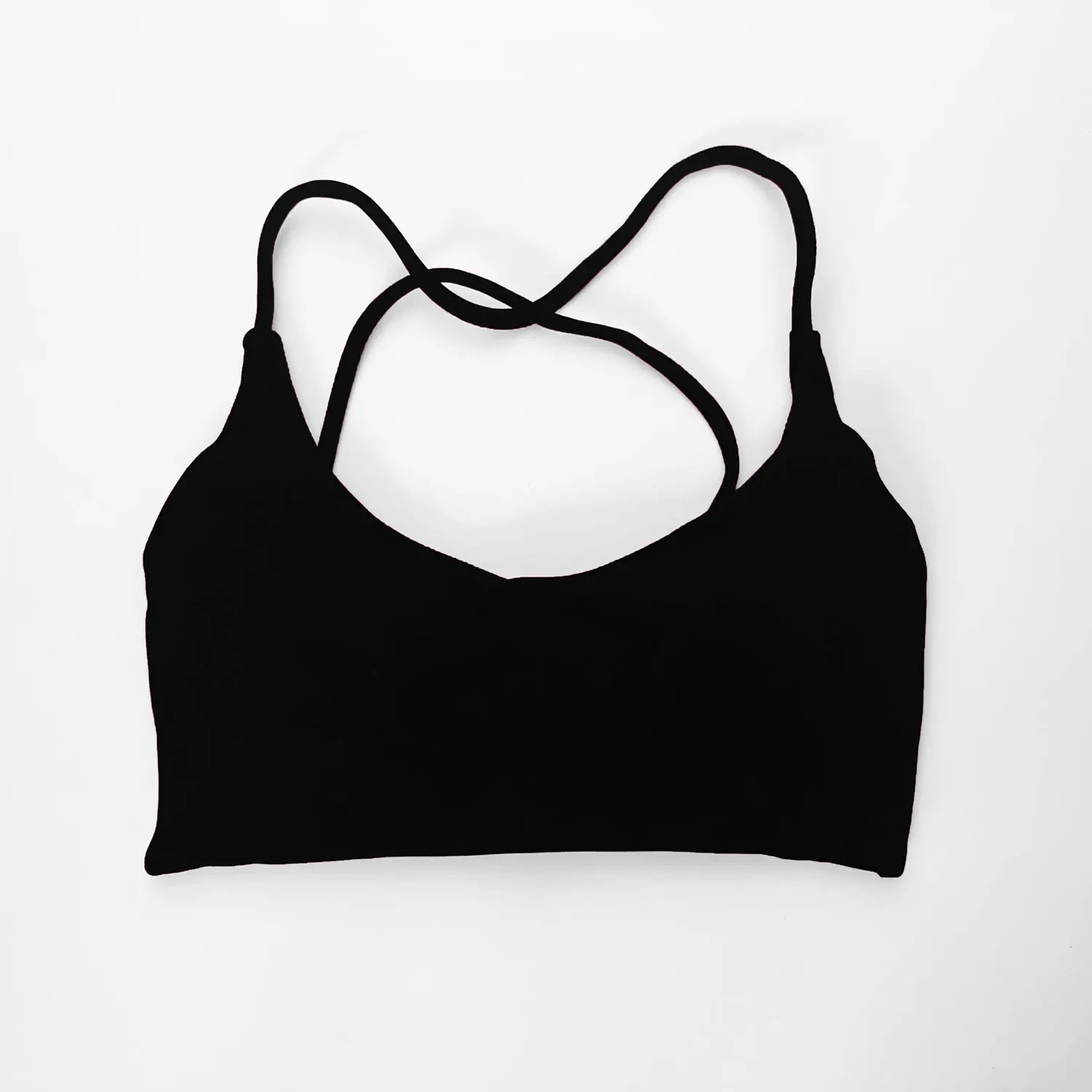 Top Alcinha Fina Push Up Modern Modal