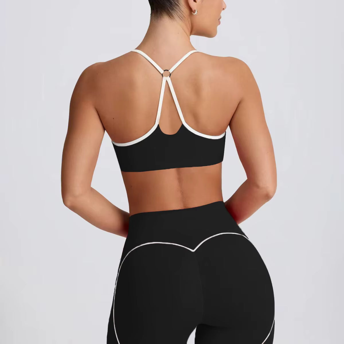 Conjunto Top Push Up e Legging Modeladora Modern Love