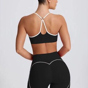 Conjunto Top Push Up e Legging Modeladora Modern Love