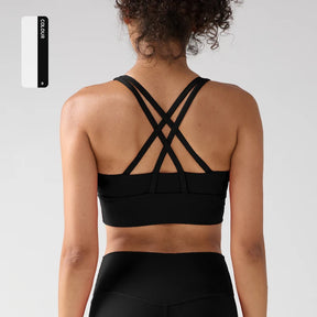 Top Reforçado Costas Cruzado Modern Impact