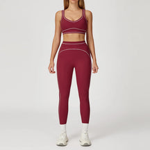Conjuntp Top Push Up e Calça Legging Modeladora Modern Alô