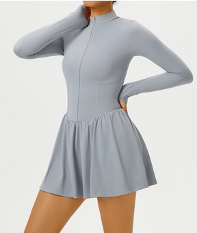 Vestido Esportivo Manga Longa Modelador Modern Female