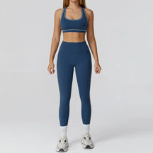 Conjunto Top Regata Push Up e Calça Legging Modern Molly
