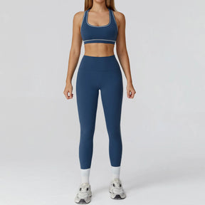 Conjunto Top Regata Push Up e Calça Legging Modern Molly
