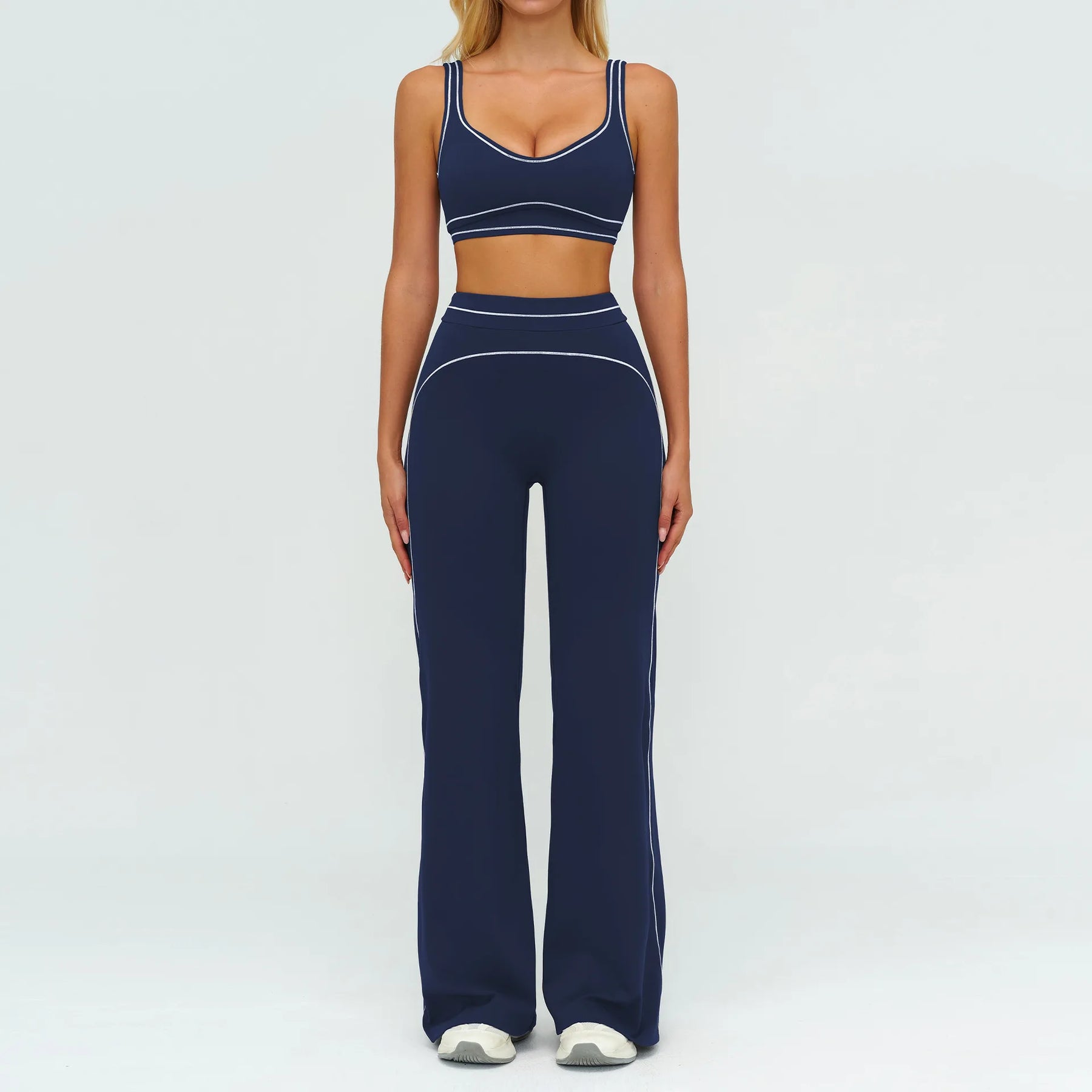 Top Push Up com Calça Flare Modeladora Modern Alô