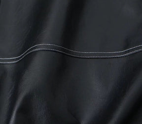 Jaqueta Feminina Oversized Couro Eco Modern Amalfi