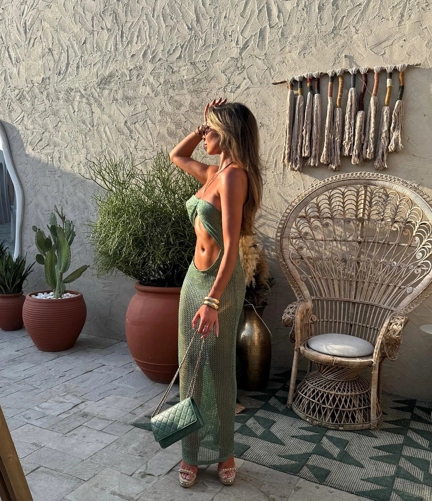 Vestido Longo Praiano Modern Azure