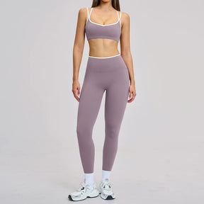 Conjunto Top Push Up e Legging Modern Jholie