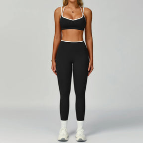Conjunto Top Push Up e Legging Modern Jholie