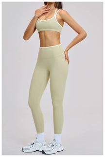 Conjunto Top Push Up e Legging Modern Jholie