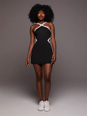 Vestido Esportivo com Shorts Modern Aline
