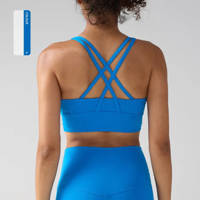 Top Reforçado Costas Cruzado Modern Impact