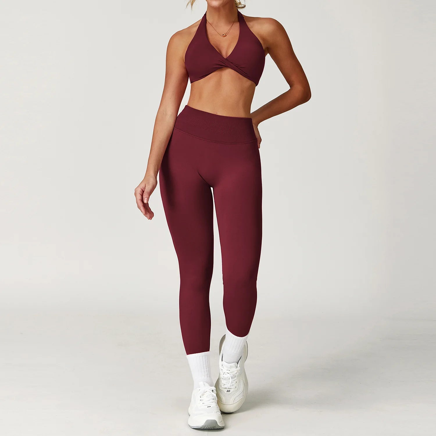 Conjunto Top Push Up e Legging Modern Emma