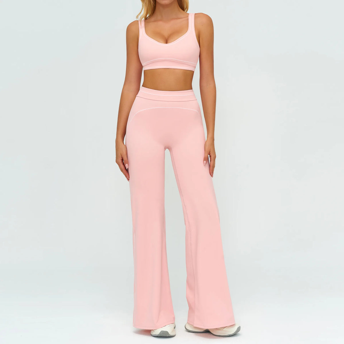 Top Push Up com Calça Flare Modeladora Modern Alô