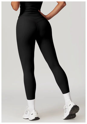 Calça Legging Cós Alto com Costura Dupla Modern Motion