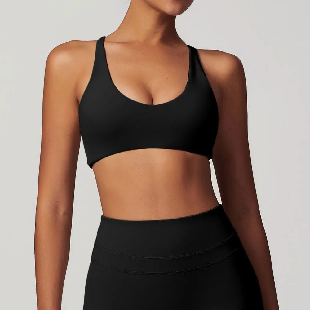 Top Esportivo Push Up sem Costura Modern Lyve