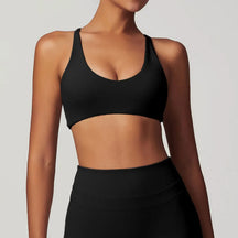 Top Esportivo Push Up sem Costura Modern Lyve