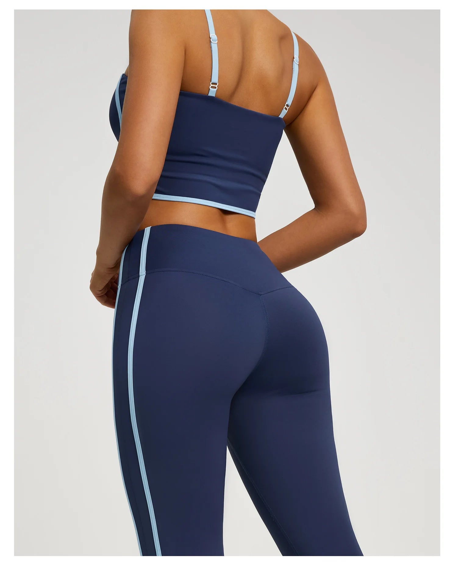 Conjunto Top e Calça Flare Cós Alto Tendência Modern Alô