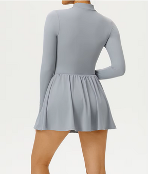 Vestido Esportivo Manga Longa Modelador Modern Female