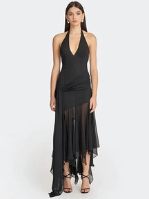 Vestido Midi com Tule Modern Tayana