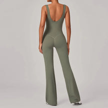 Macacão Longo Flare Modelador Modern Slim