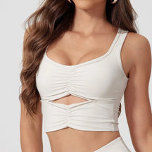 Top Cropped e Calça Flare Modeladora Efeito Push Up Modern Motion
