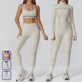 Conjunto Top Regata Push Up e Calça Legging Modern Molly