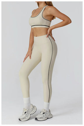 Conjunto Top Regata Push Up e Calça Legging Modern Molly