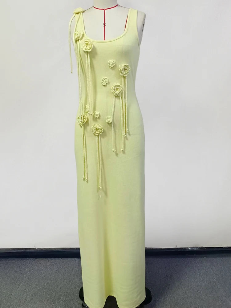 Vestido Longo Bordado Modern Malia