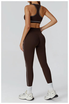 Conjunto Top Regata Push Up e Calça Legging Modern Molly